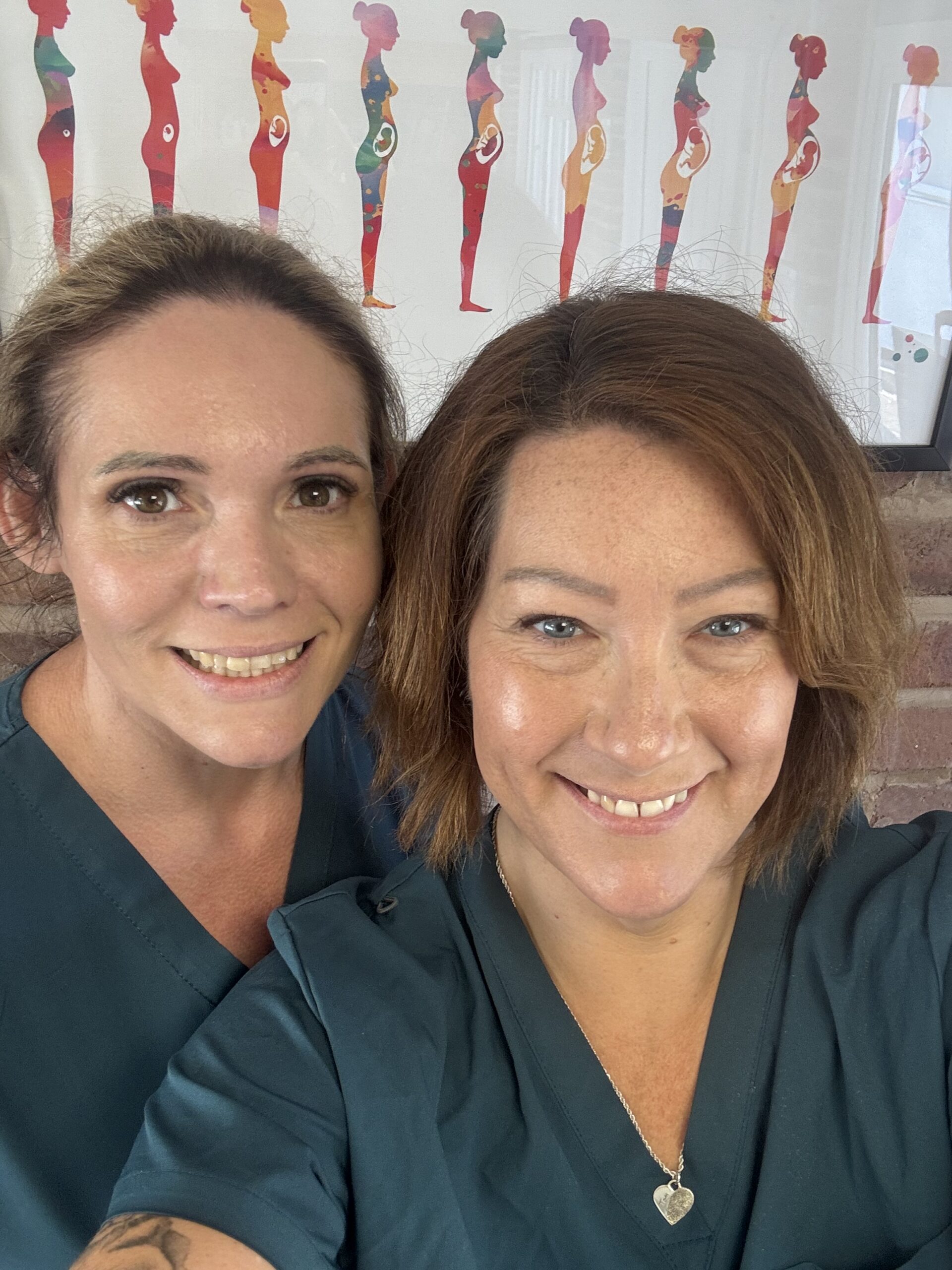 An image of Laura and Sharon, the founders of Tongue-Tie North West